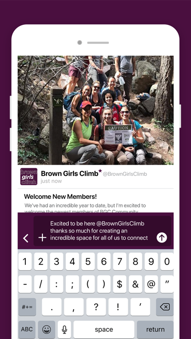 ภาพหน้าจอของ Brown Girls Climb