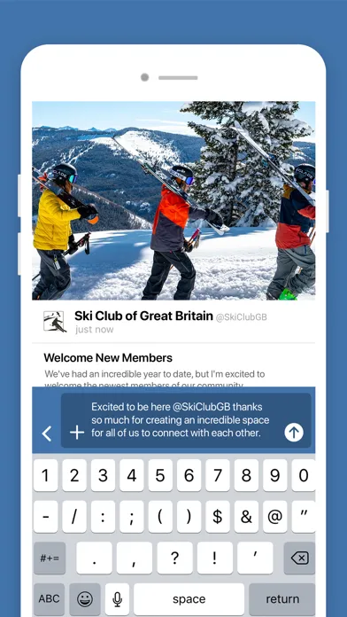 Скриншоты SCGB Forum App