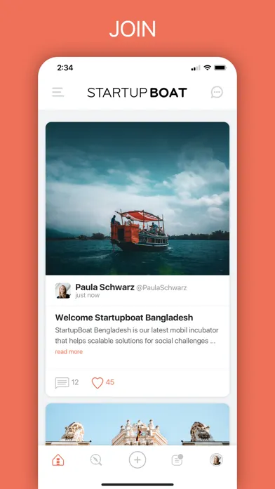Startupboat 스크린샷