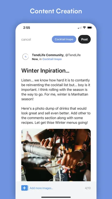 TendLife Network Ekran Görüntüleri