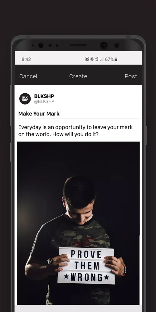 BLK SHP 스크린샷