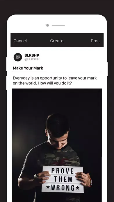 BLK SHP スクリーンショット