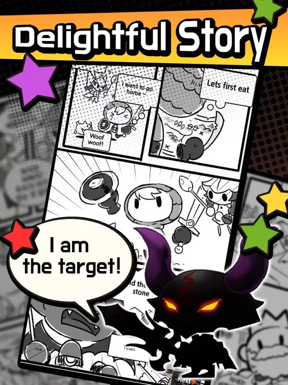 Captures d'écran de Sudden Warrior (Tap Rpg) iPad 