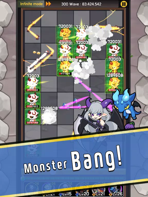 Monster Boom! Bang! Crash! iPad  स्क्रीनशॉट