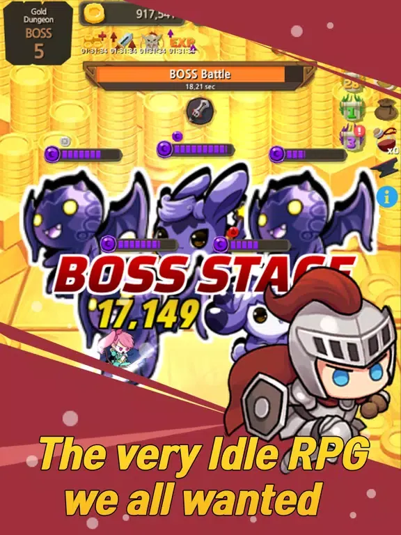 Hero Knights iPad  스크린샷