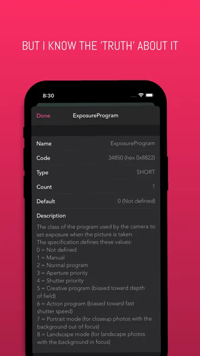 ภาพหน้าจอของ Dr.EXIF - Know your photos