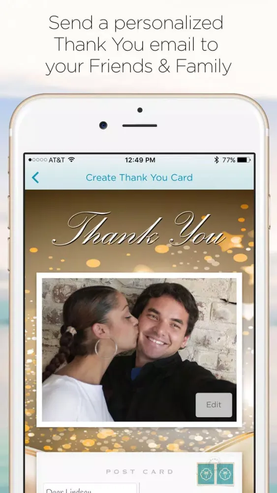 HoneymoonWishes Honeymoon & Wedding Registry应用截图