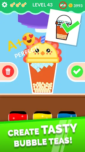 Zrzuty ekranu Bubble Tea!