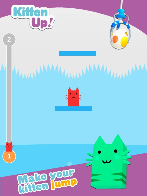 Kitten Up! Jump & Claw Games iPad  Screenshots