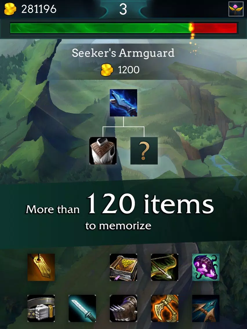 Item Challenge for LoL iPad  Ekran Görüntüleri