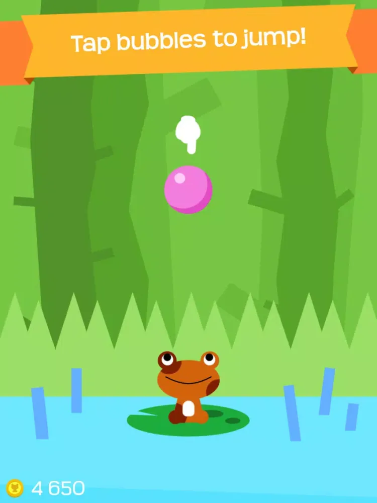 Bubble Toad iPad 應用截圖