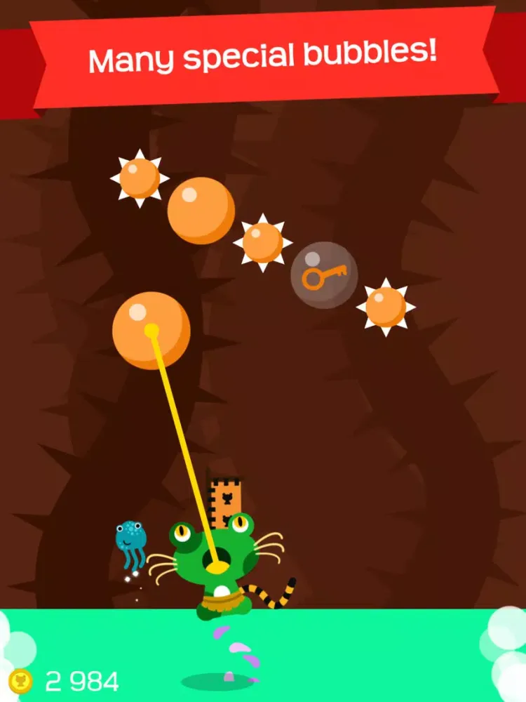Bubble Toad iPad 應用截圖