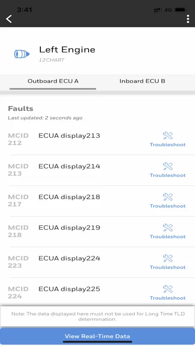 Captures d'écran de Honeywell Connected Engines
