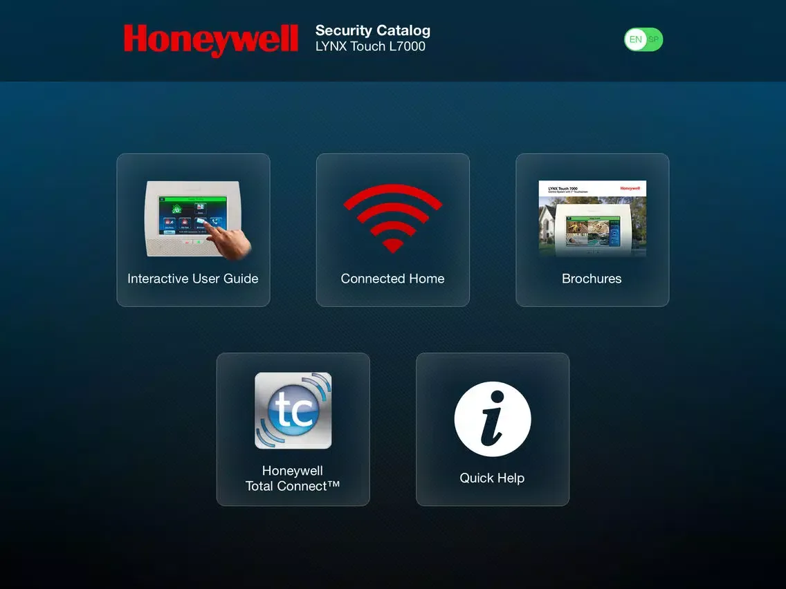 LYNX Touch 7000 iPad  Screenshots