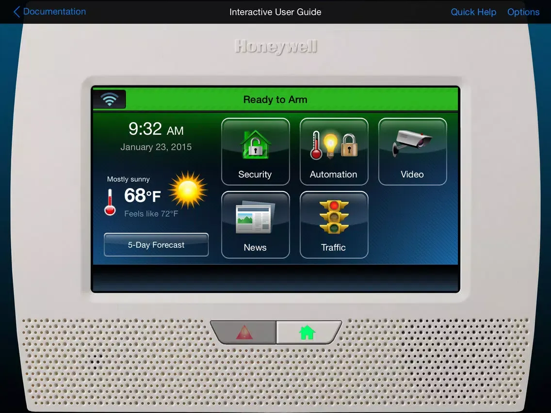 LYNX Touch 7000 iPad  Screenshots