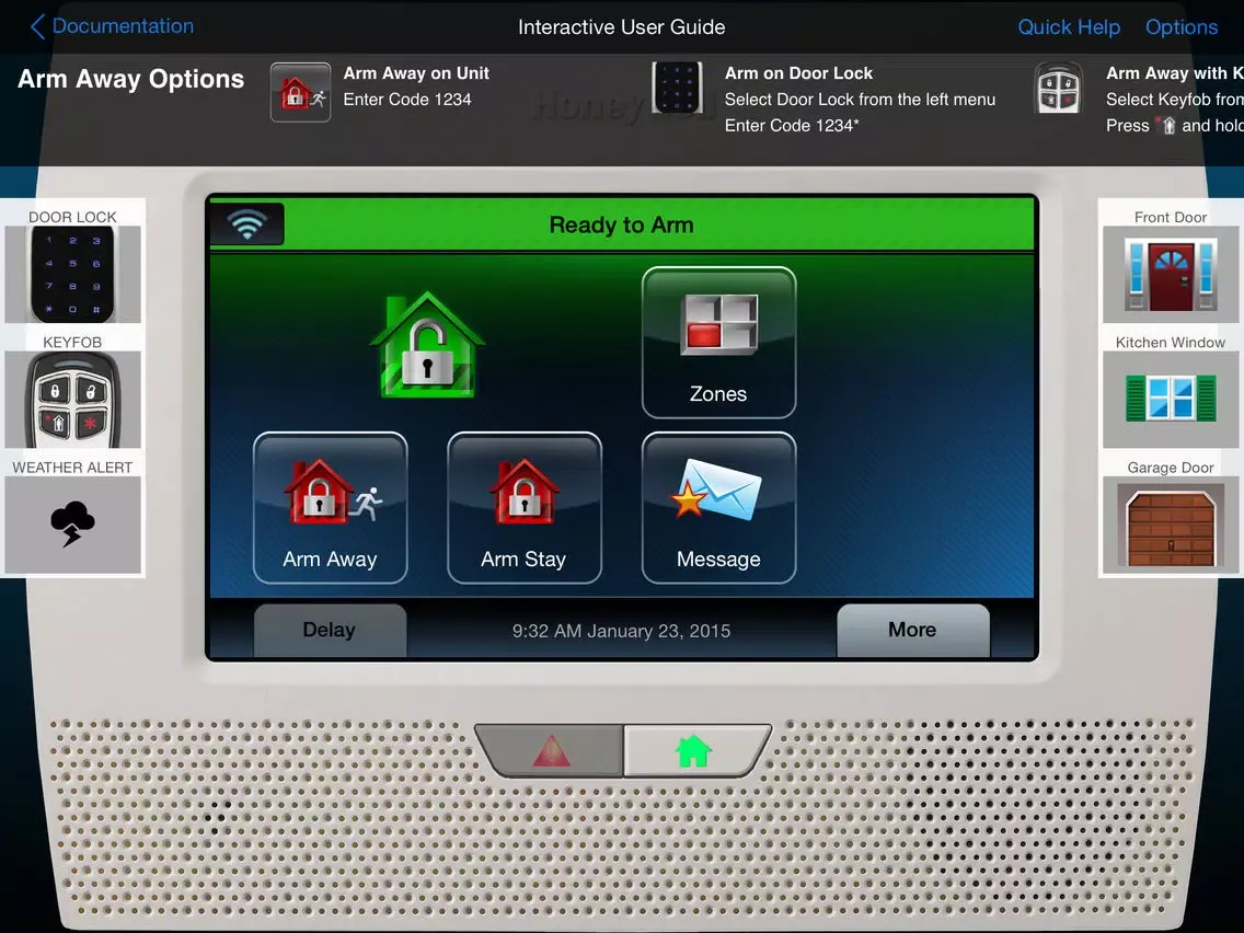 LYNX Touch 7000 iPad  Screenshots