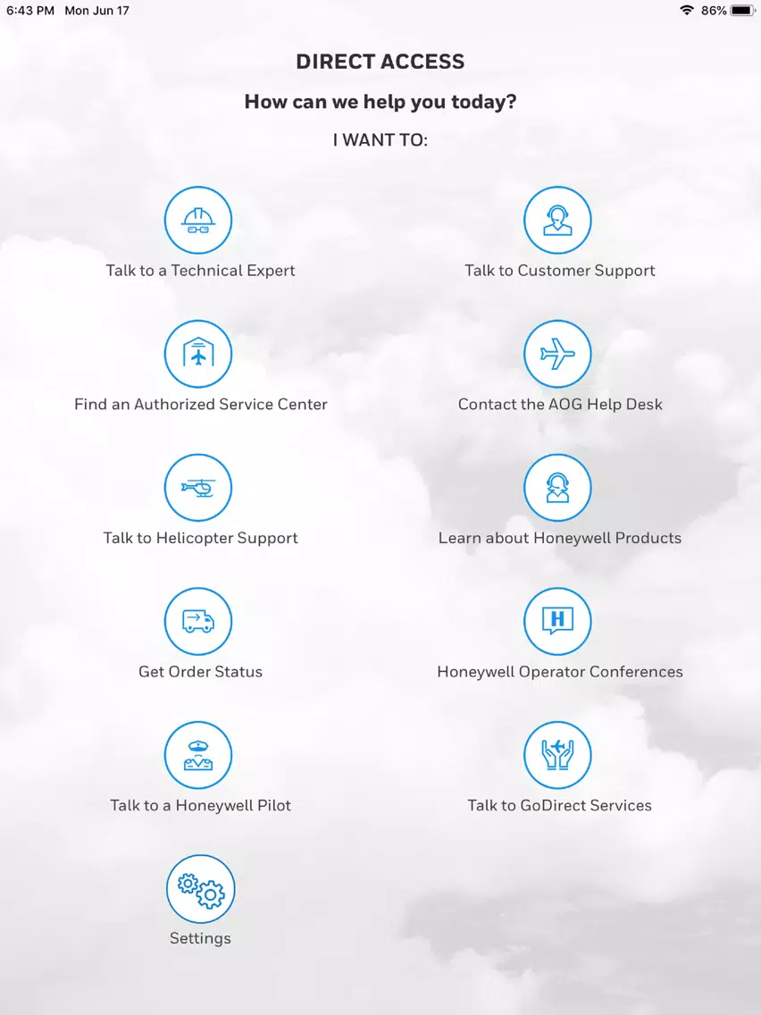 Скриншоты Direct Access iPad 