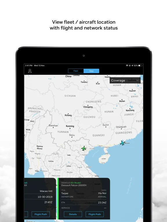 FalconConnect Manager iPad  스크린샷