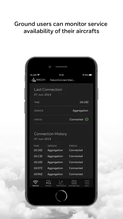 FalconConnect Manager 스크린샷
