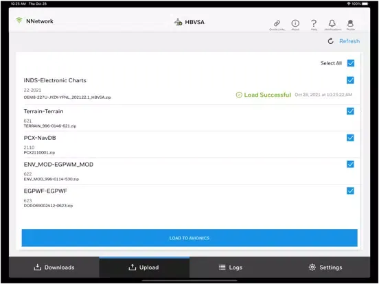 Screenshot di INDS Data Manager (IDM) iPad 