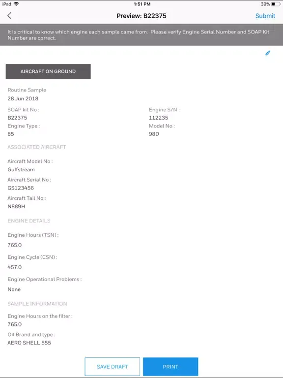 GoDirect SOAP iPad  Screenshots