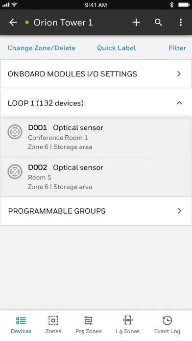 Honeywell SmartConfig Ekran Görüntüleri
