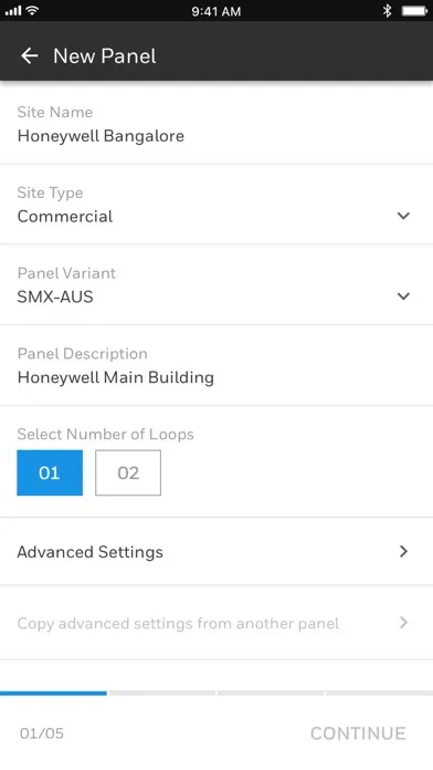 Honeywell SmartConfig Ekran Görüntüleri