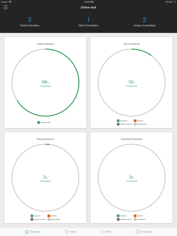 Honeywell ICS iPad  Screenshots