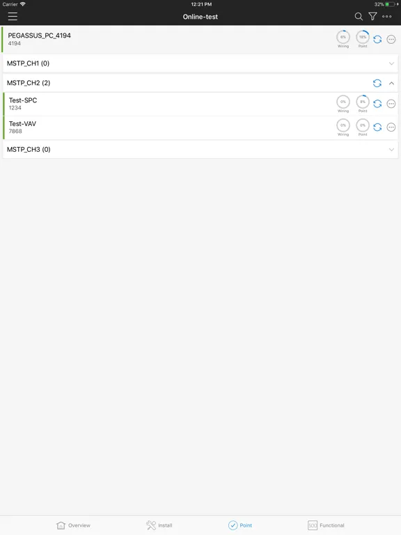 Honeywell ICS iPad  Screenshots