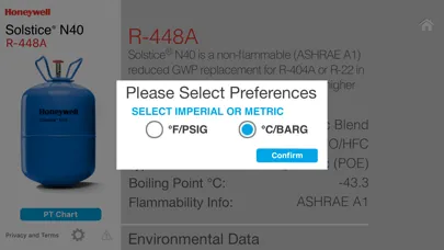 PT Chart Refrigerants EU Ekran Görüntüleri