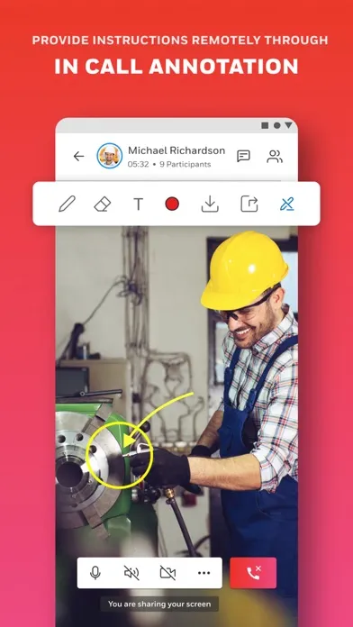 Tangkapan skrin Honeywell Forge Worker Assist
