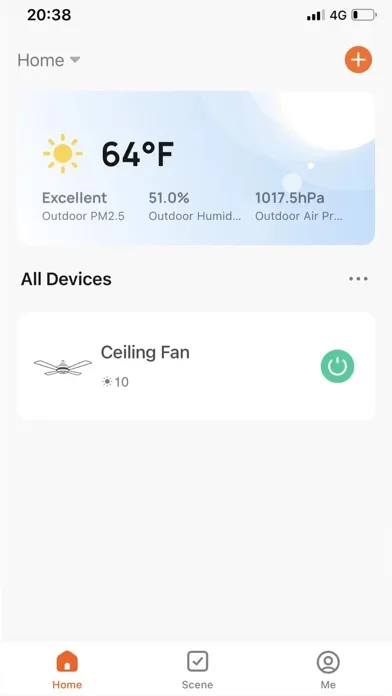 Honeywell Smart Ceiling Fan スクリーンショット