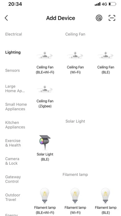 Honeywell Smart Ceiling Fan スクリーンショット