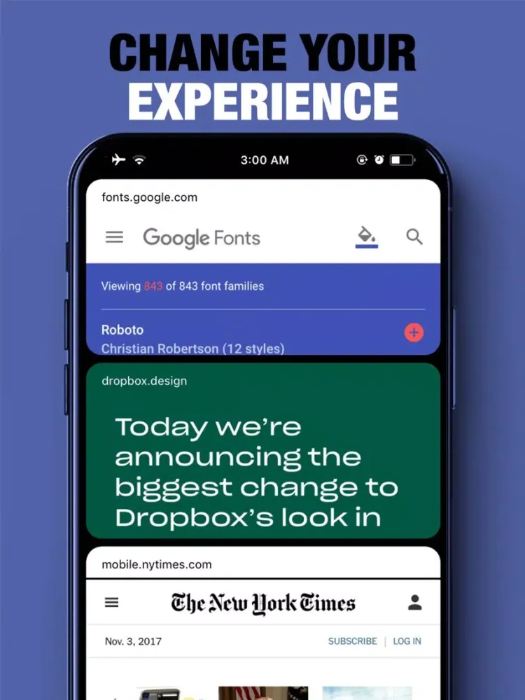 تصاویر FullScreen Browser. iPad 