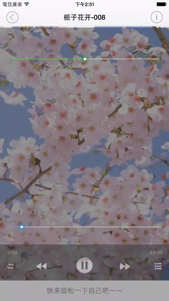Tangkapan layar 栀子花开有声小说