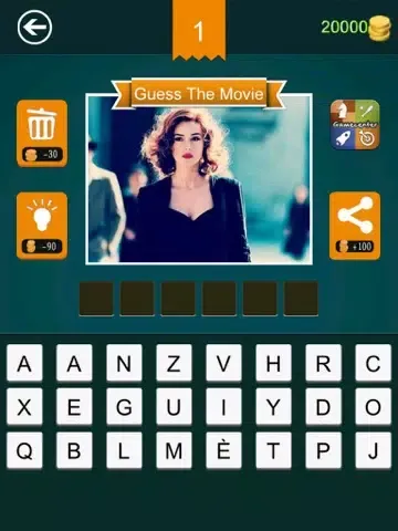 Tangkapan skrin Guess The Movie:How many movies can you recognize? iPad 