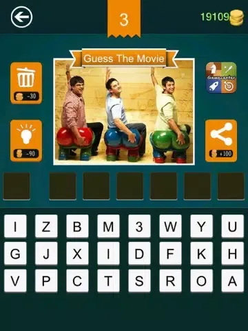 Tangkapan skrin Guess The Movie:How many movies can you recognize? iPad 