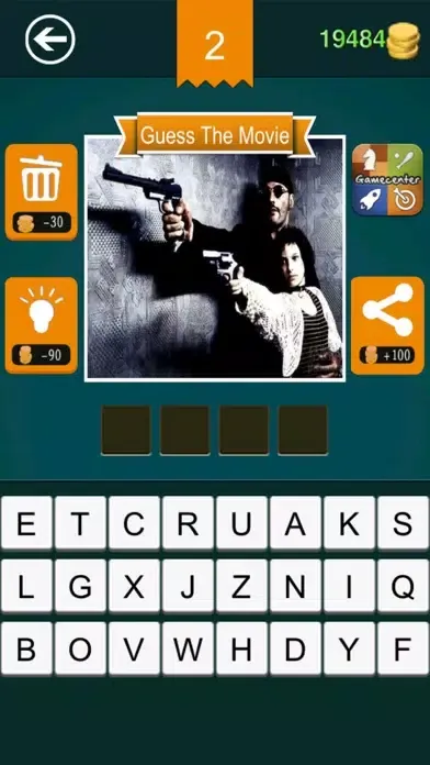 Tangkapan skrin Guess The Movie:How many movies can you recognize?