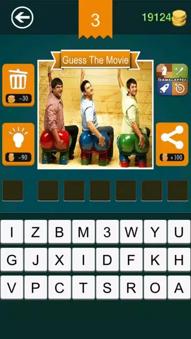 Tangkapan skrin Guess The Movie:How many movies can you recognize?