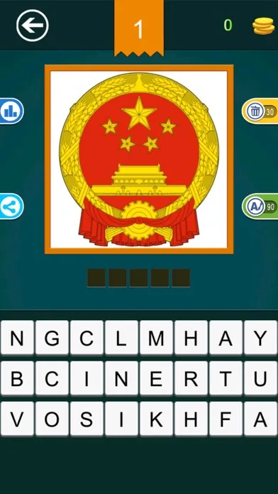 Zrzuty ekranu Flag & Emblem & Map Quiz