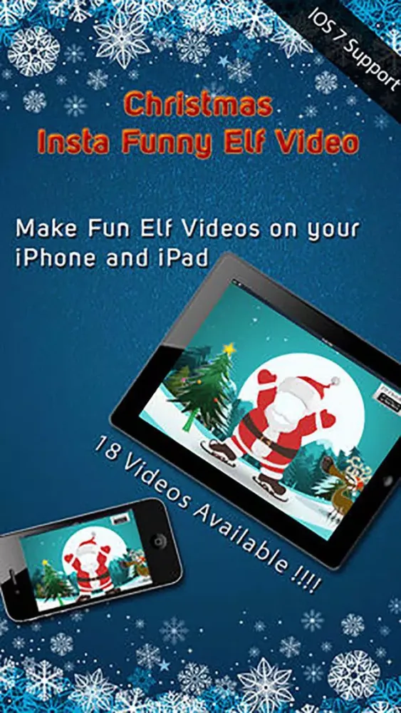 Captures d'écran de Christmas Insta Funny Elf Video - Make Fun Dancing Holiday Videos with Friends Pics