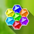 Hexazle - Hexagon Puzzle to connect, match and balance hexagons into snake or cross Hexazle - Hexagon Puzzle to connect, match and balance hexagons into snake or cross