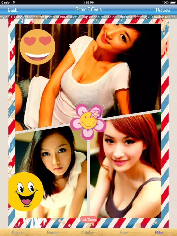 Capturas de tela do Selfie Beauty Hour Pro - Ultimate Camera Photo Editor on Effects & Filters & Frames iPad 