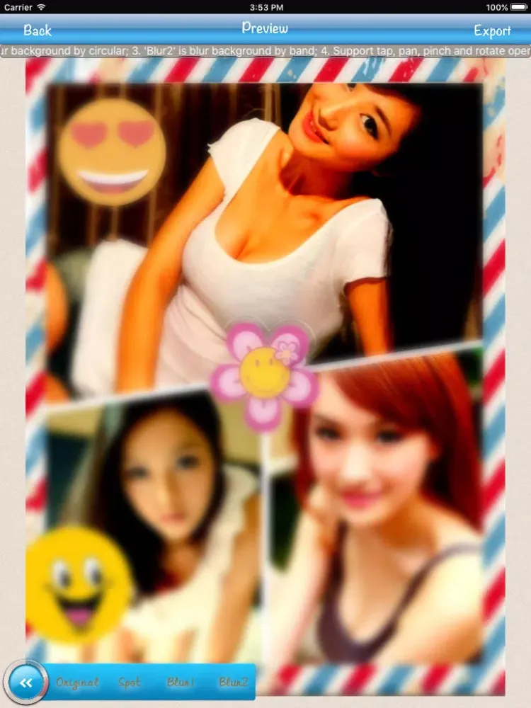 Capturas de tela do Selfie Beauty Hour Pro - Ultimate Camera Photo Editor on Effects & Filters & Frames iPad 