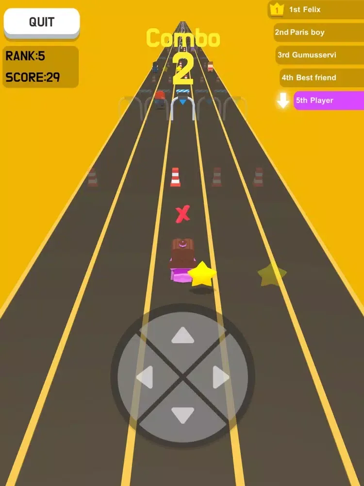 Zrzuty ekranu RushRun 3D - Fun Race Games iPad 