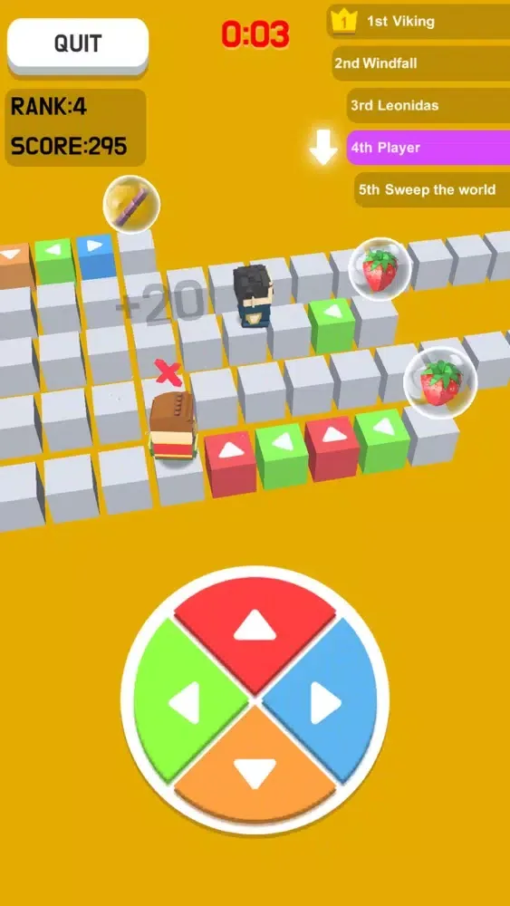 Zrzuty ekranu RushRun 3D - Fun Race Games