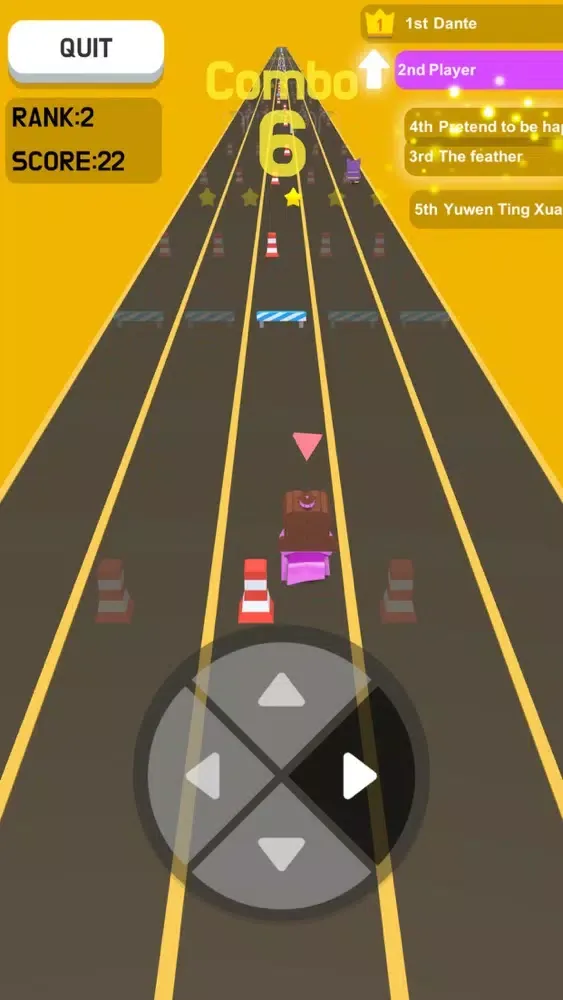 Zrzuty ekranu RushRun 3D - Fun Race Games