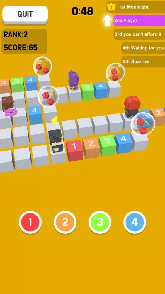 Zrzuty ekranu RushRun 3D - Fun Race Games