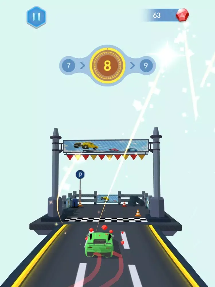 Car Road - 3D Puzzle Games iPad  스크린샷