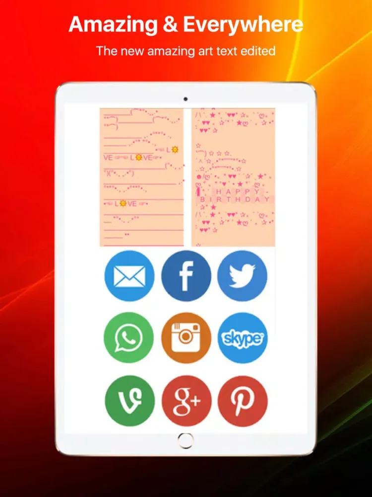 Kool Fonts Pro iPad  Screenshots
